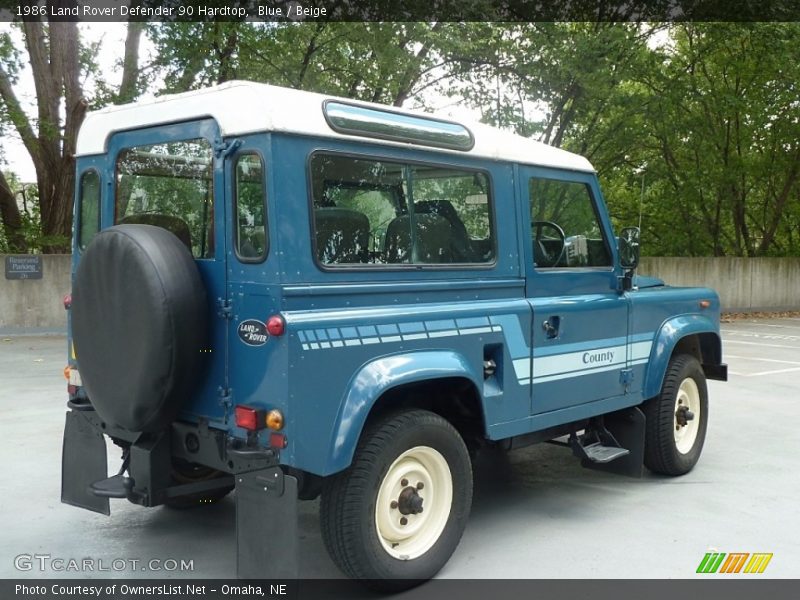  1986 Defender 90 Hardtop Blue