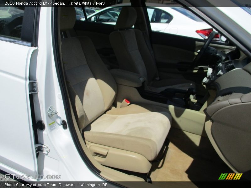 Taffeta White / Ivory 2010 Honda Accord LX-P Sedan