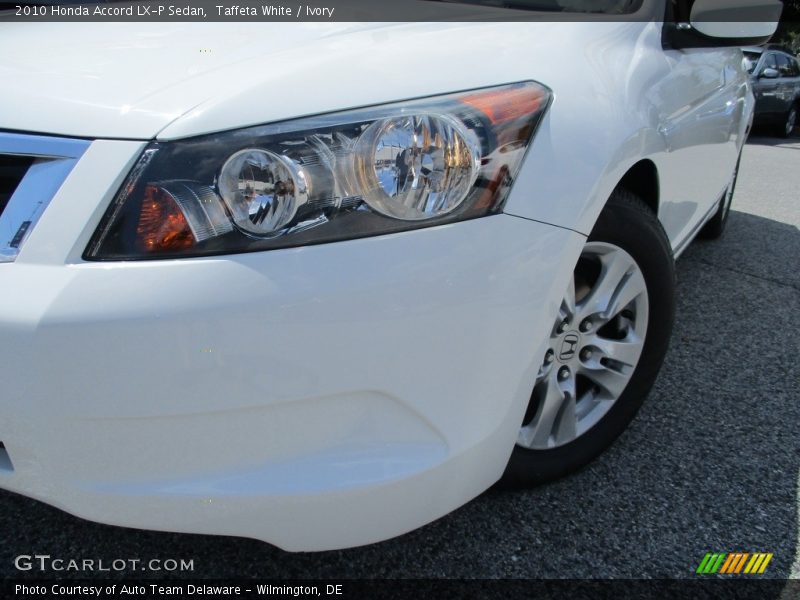 Taffeta White / Ivory 2010 Honda Accord LX-P Sedan