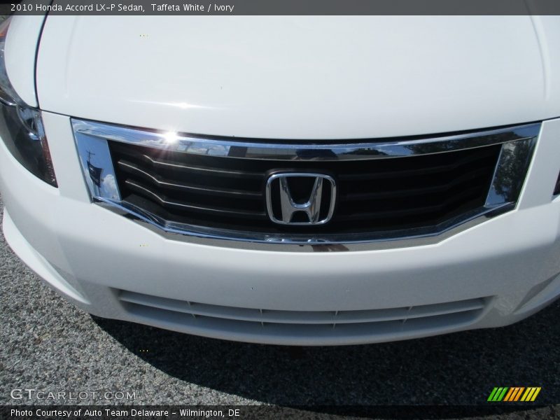Taffeta White / Ivory 2010 Honda Accord LX-P Sedan