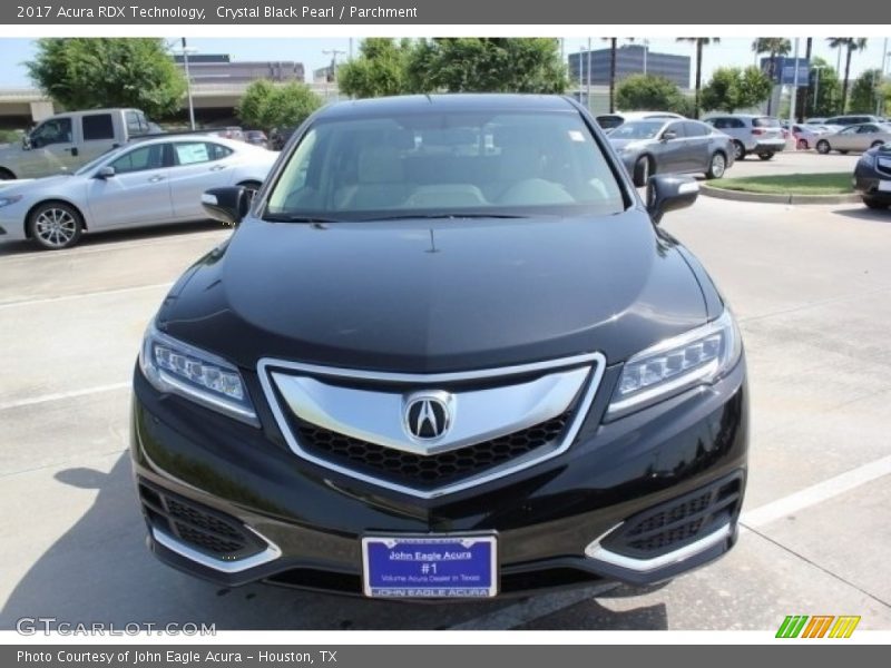 Crystal Black Pearl / Parchment 2017 Acura RDX Technology