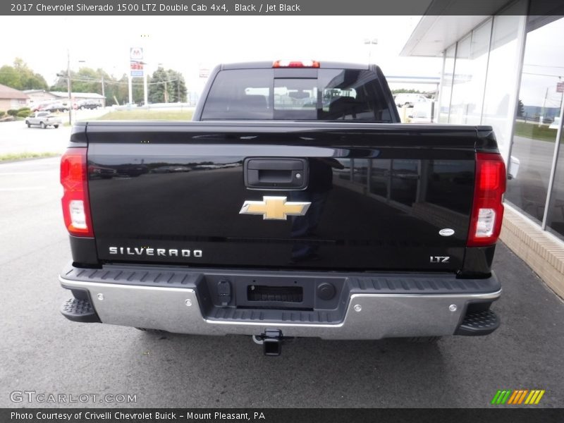 Black / Jet Black 2017 Chevrolet Silverado 1500 LTZ Double Cab 4x4