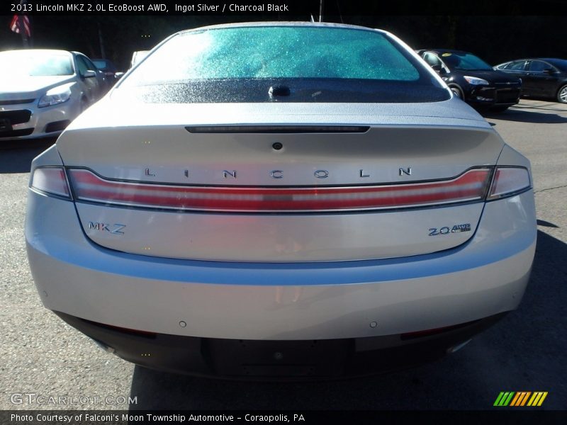 Ingot Silver / Charcoal Black 2013 Lincoln MKZ 2.0L EcoBoost AWD