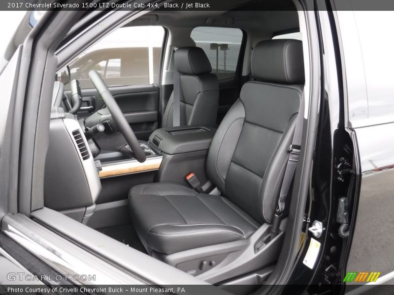 Front Seat of 2017 Silverado 1500 LTZ Double Cab 4x4