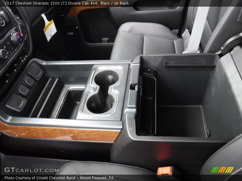 Black / Jet Black 2017 Chevrolet Silverado 1500 LTZ Double Cab 4x4