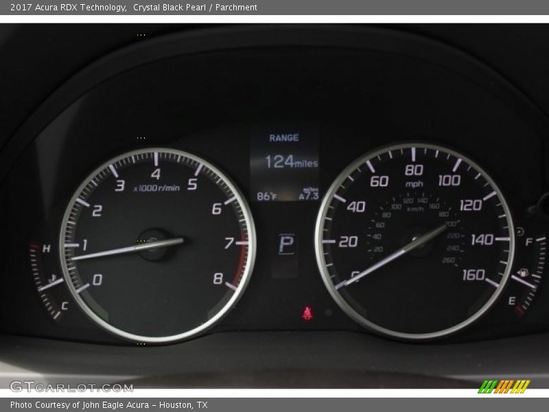 Crystal Black Pearl / Parchment 2017 Acura RDX Technology