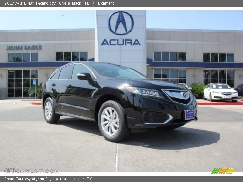 Crystal Black Pearl / Parchment 2017 Acura RDX Technology