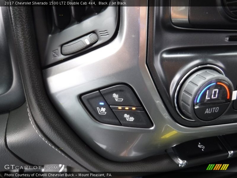 Controls of 2017 Silverado 1500 LTZ Double Cab 4x4