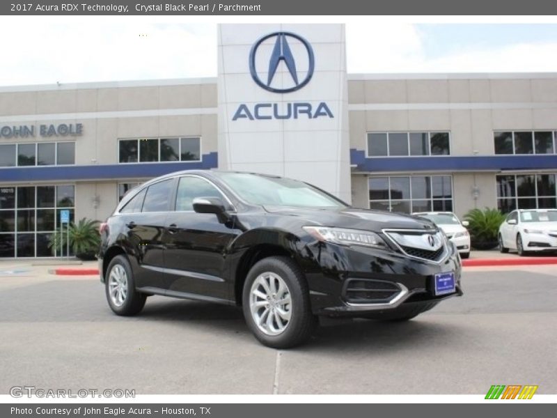 Crystal Black Pearl / Parchment 2017 Acura RDX Technology