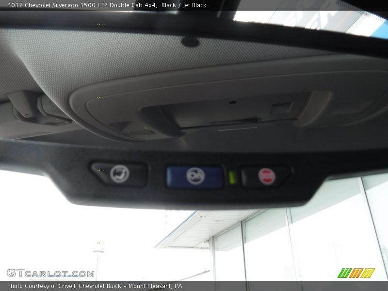 Black / Jet Black 2017 Chevrolet Silverado 1500 LTZ Double Cab 4x4