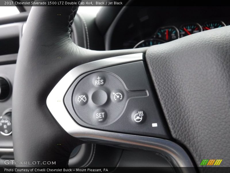 Controls of 2017 Silverado 1500 LTZ Double Cab 4x4