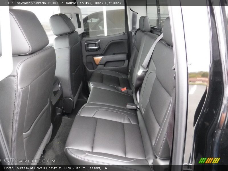 Rear Seat of 2017 Silverado 1500 LTZ Double Cab 4x4