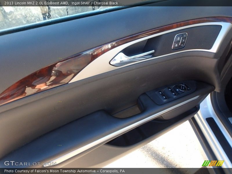 Ingot Silver / Charcoal Black 2013 Lincoln MKZ 2.0L EcoBoost AWD