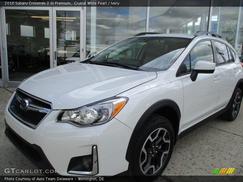 Crystal White Pearl / Ivory 2016 Subaru Crosstrek 2.0i Premium