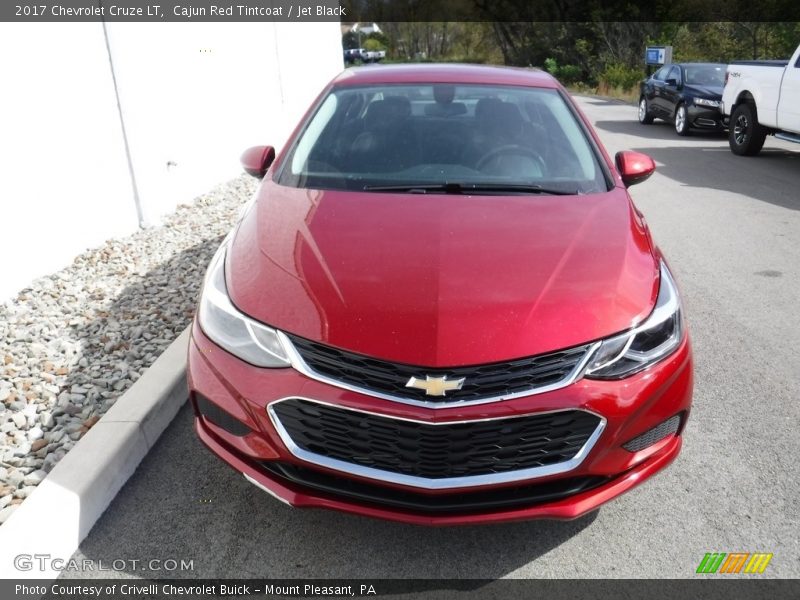 Cajun Red Tintcoat / Jet Black 2017 Chevrolet Cruze LT
