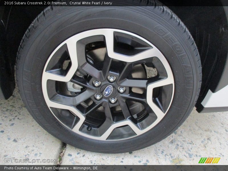 Crystal White Pearl / Ivory 2016 Subaru Crosstrek 2.0i Premium