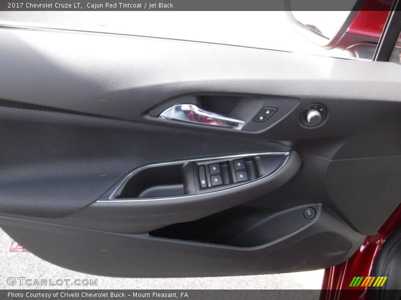 Cajun Red Tintcoat / Jet Black 2017 Chevrolet Cruze LT