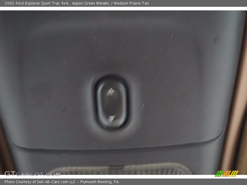 Aspen Green Metallic / Medium Prairie Tan 2002 Ford Explorer Sport Trac 4x4