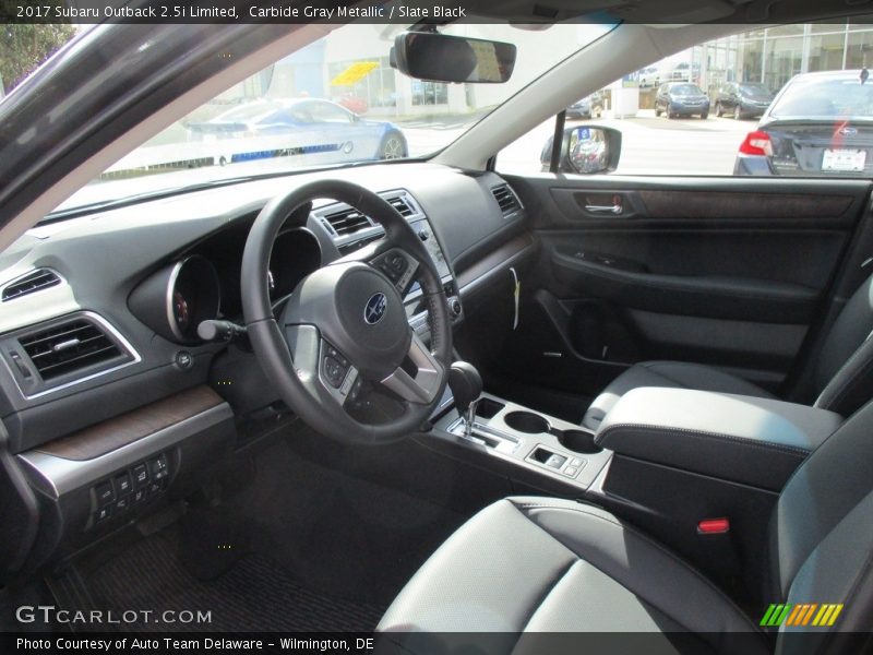 Carbide Gray Metallic / Slate Black 2017 Subaru Outback 2.5i Limited