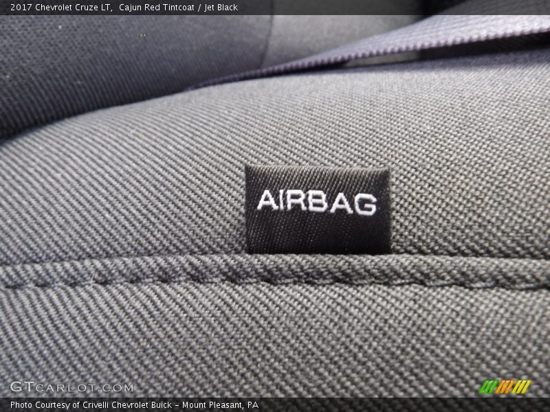Cajun Red Tintcoat / Jet Black 2017 Chevrolet Cruze LT