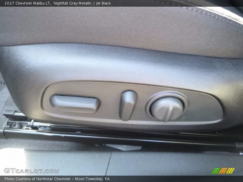 Nightfall Gray Metallic / Jet Black 2017 Chevrolet Malibu LT