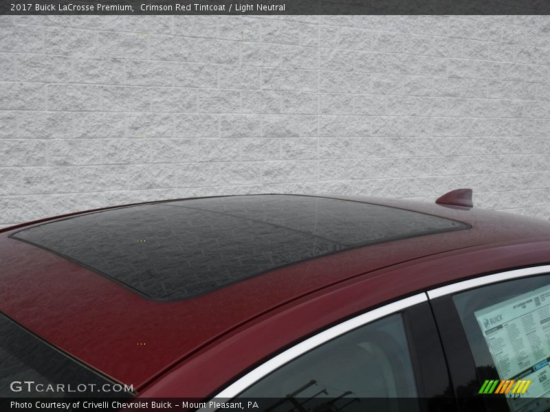 Crimson Red Tintcoat / Light Neutral 2017 Buick LaCrosse Premium