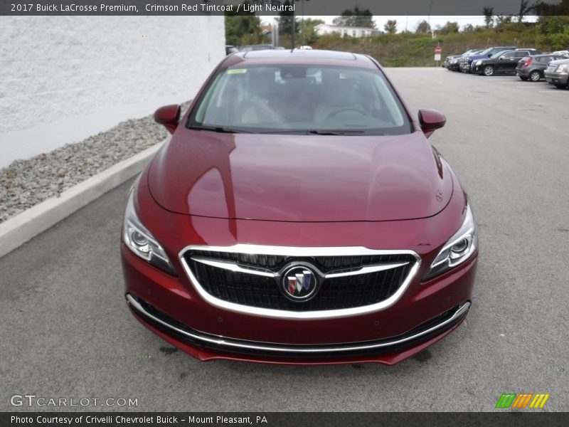 Crimson Red Tintcoat / Light Neutral 2017 Buick LaCrosse Premium