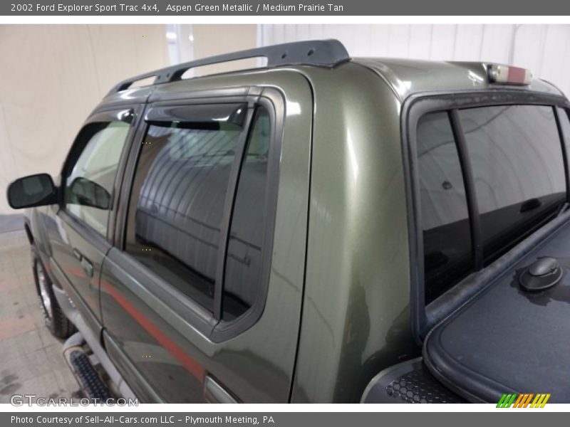 Aspen Green Metallic / Medium Prairie Tan 2002 Ford Explorer Sport Trac 4x4