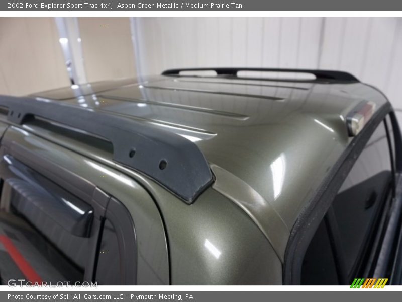 Aspen Green Metallic / Medium Prairie Tan 2002 Ford Explorer Sport Trac 4x4