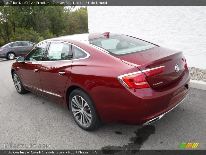 Crimson Red Tintcoat / Light Neutral 2017 Buick LaCrosse Premium