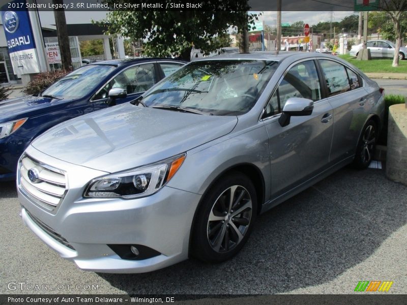 Ice Silver Metallic / Slate Black 2017 Subaru Legacy 3.6R Limited