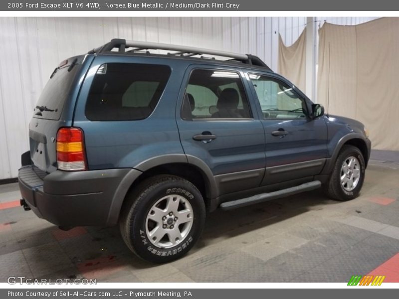 Norsea Blue Metallic / Medium/Dark Flint Grey 2005 Ford Escape XLT V6 4WD