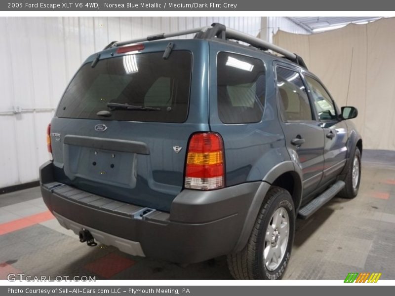 Norsea Blue Metallic / Medium/Dark Flint Grey 2005 Ford Escape XLT V6 4WD