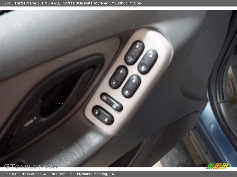 Norsea Blue Metallic / Medium/Dark Flint Grey 2005 Ford Escape XLT V6 4WD
