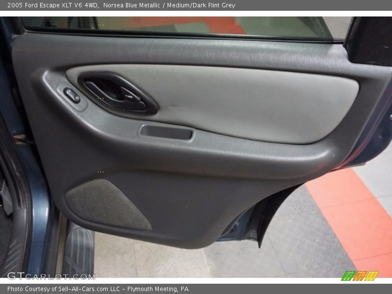 Norsea Blue Metallic / Medium/Dark Flint Grey 2005 Ford Escape XLT V6 4WD