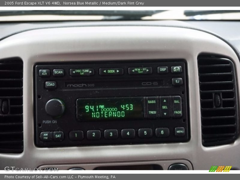 Norsea Blue Metallic / Medium/Dark Flint Grey 2005 Ford Escape XLT V6 4WD