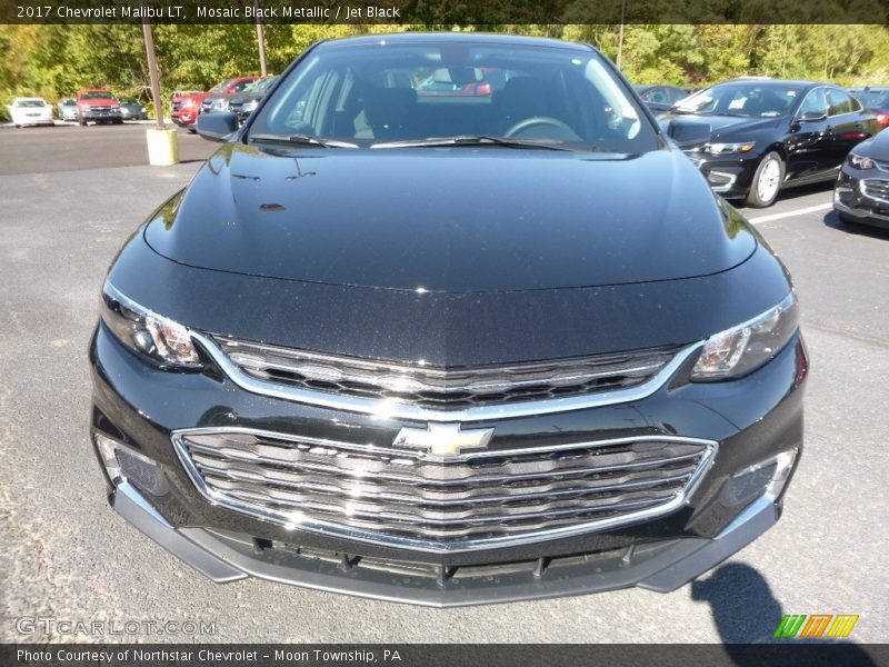 Mosaic Black Metallic / Jet Black 2017 Chevrolet Malibu LT
