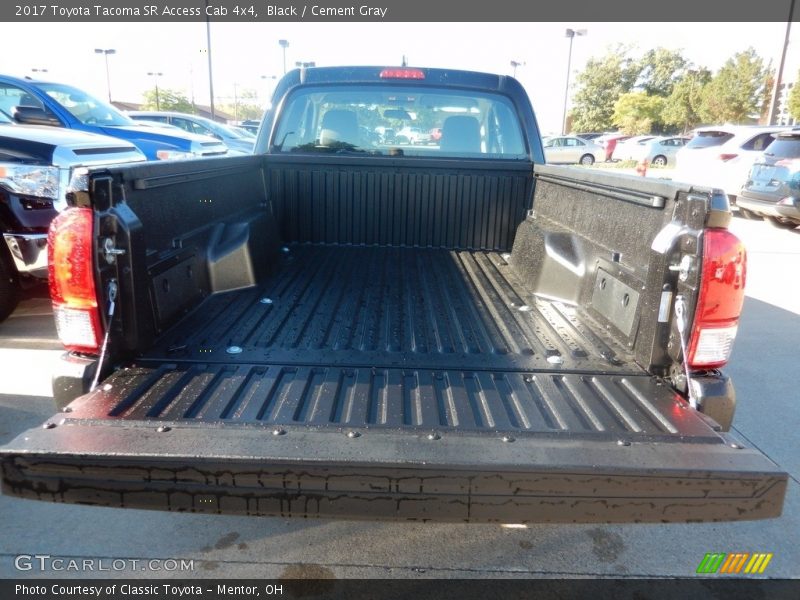 Black / Cement Gray 2017 Toyota Tacoma SR Access Cab 4x4