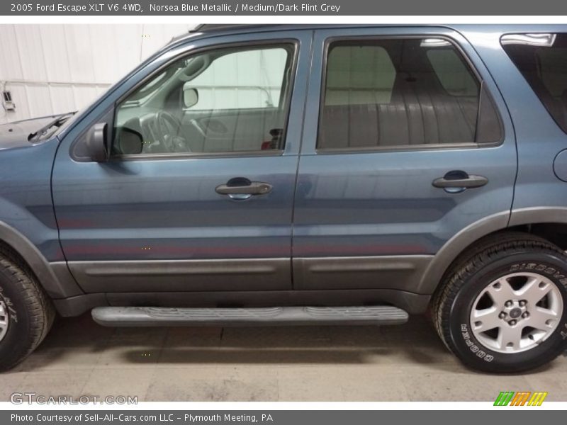 Norsea Blue Metallic / Medium/Dark Flint Grey 2005 Ford Escape XLT V6 4WD