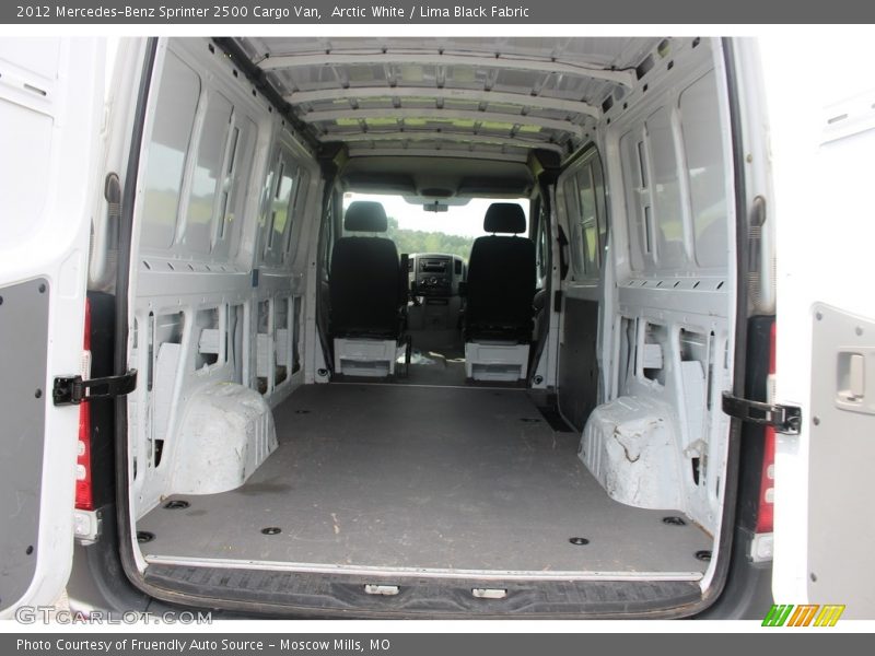 Arctic White / Lima Black Fabric 2012 Mercedes-Benz Sprinter 2500 Cargo Van