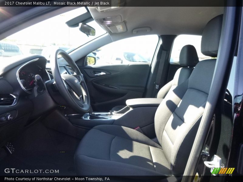 Mosaic Black Metallic / Jet Black 2017 Chevrolet Malibu LT