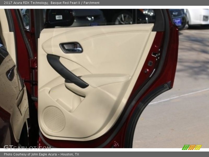 Basque Red Pearl II / Parchment 2017 Acura RDX Technology