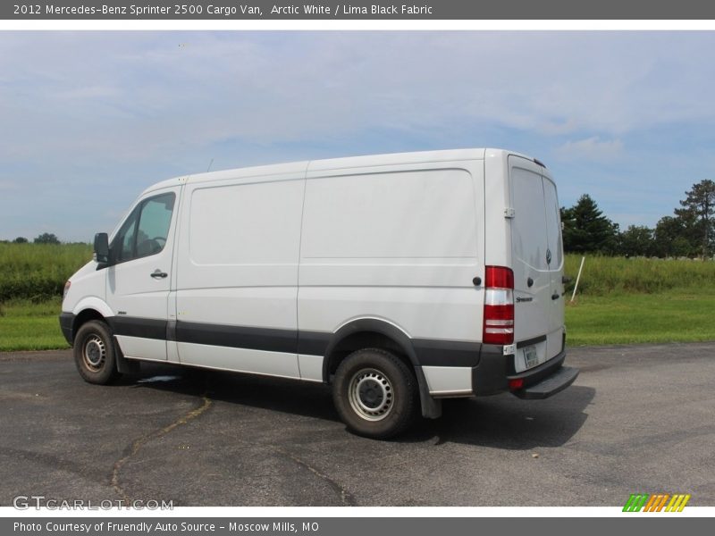 Arctic White / Lima Black Fabric 2012 Mercedes-Benz Sprinter 2500 Cargo Van