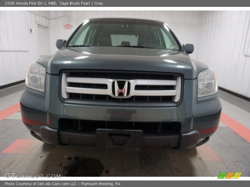 Sage Brush Pearl / Gray 2006 Honda Pilot EX-L 4WD