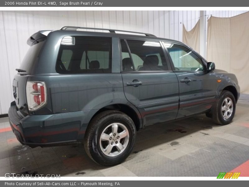 Sage Brush Pearl / Gray 2006 Honda Pilot EX-L 4WD