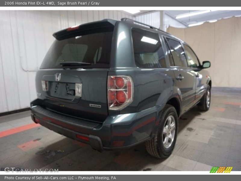 Sage Brush Pearl / Gray 2006 Honda Pilot EX-L 4WD