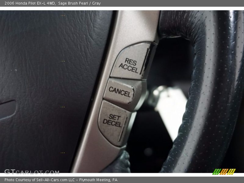 Sage Brush Pearl / Gray 2006 Honda Pilot EX-L 4WD