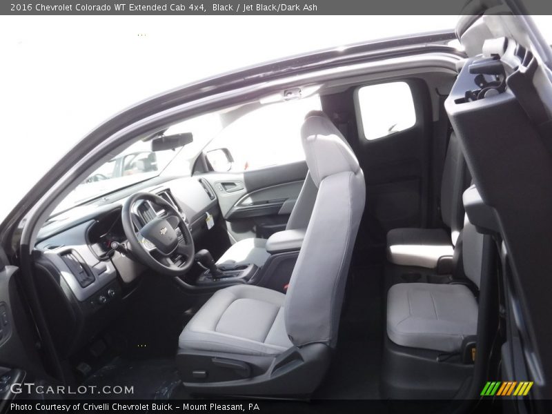 Black / Jet Black/Dark Ash 2016 Chevrolet Colorado WT Extended Cab 4x4