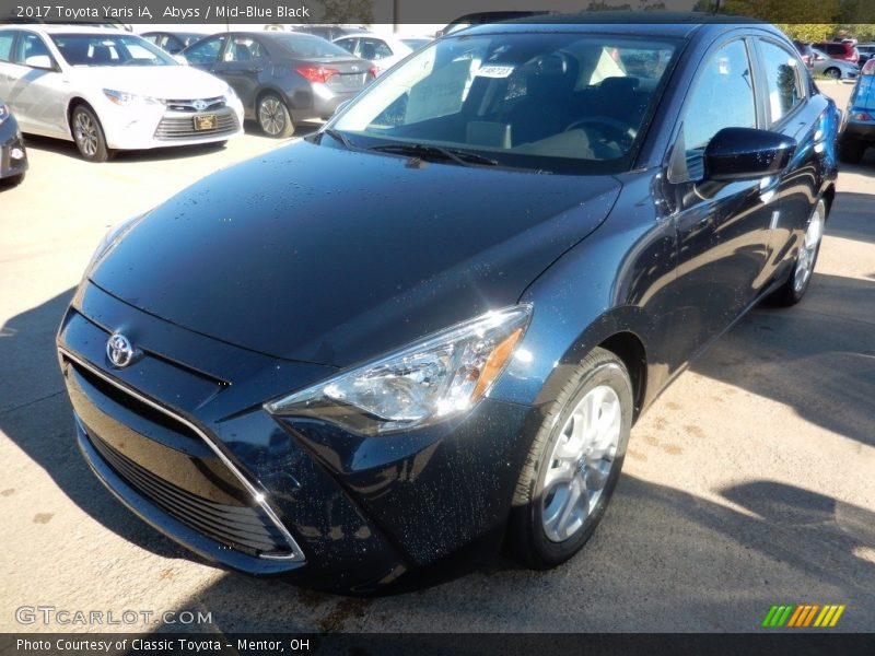 Abyss / Mid-Blue Black 2017 Toyota Yaris iA