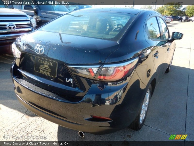 Abyss / Mid-Blue Black 2017 Toyota Yaris iA